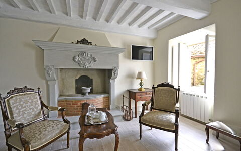 Casa Caterina: Camera, Soggiorno, Mobilia, Interior Design, Proprietà, Costruzione, Casa, Soffitto, Tavolo, Pavimento