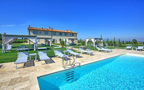 Il Sole Di Vino: Piscina, Proprietà, Ricorrere, Immobiliare, Costruzione, Estate, Casa, Villa, Tempo Libero, Vacanza