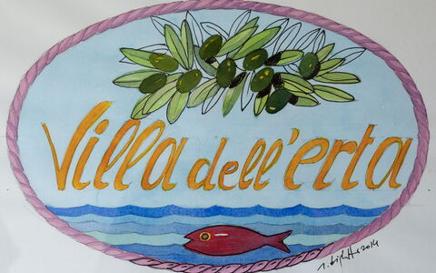 Villa Dell'erta - Levanto, Montale: Rettangolo, Font, Dishware, Pianta, Illustrazione, Albero, Logo