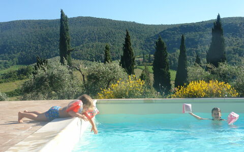 Tenuta Le Sodole: Acqua, Proprietà, Cielo, Piscina, Albero, Azzurro, Corpo D'Acqua, Pianta, Mobili Da Esterno