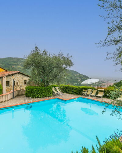 Santa Margherita: Water, Plant, Sky, Property, Swimming Pool, Azure, Tree, Chair, Outdoor Furniture, Natural Landscape