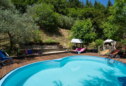 Villa La Vigna: Water, Plant, Property, Swimming Pool, Nature, Azure, Tree, Building, Shade, Outdoor Furniture