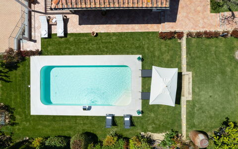 Villa Di Pillo: Pianta, Verde, Rettangolo, Lotto, Costruzione, Vegetazione, Urban Design, Erba, Shade, Linea