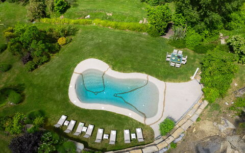 Villa Torre delle Rose: Pianta, Proprietà, Verde, Paesaggio Naturale, Lotto, Vegetazione, Piscina, Urban Design, Erba, Biome