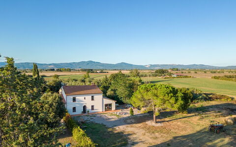 Podere San Fermo: Cielo, Pianta, Comunita 'Impianto, Finestra, Paesaggio Naturale, Lotto, Costruzione, Albero, Casa, Erba