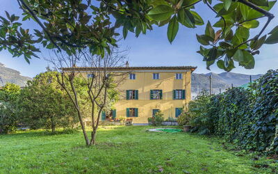 Casale Il Farro - Camaiore, Toscana: Plant, Sky, Property, Window, Leaf, Green, Nature, Botany, Land Lot, Vegetation