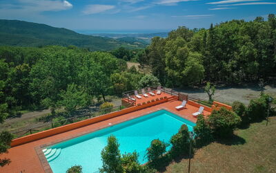 Tenuta De Paoli - Chianni, Pool, Wifi, Privacy, To: Water, Cloud, Plant, Sky, Swimming Pool, Nature, Azure, Natural Landscape, Tree, Leisure