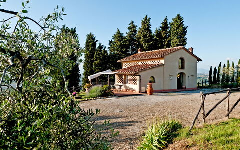 Cottage Botinaccio: Plant, Sky, Building, Property, Window, Tree, Natural Landscape, House, Land Lot, Cottage