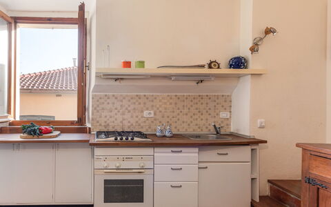 Nel Corso: Cabinetry, Building, Wood, Interior Design, Kitchen Stove, Kitchen, Lighting, Window, Countertop, Floor