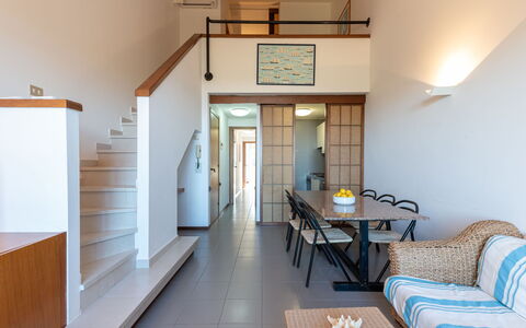 Punta Ala 130: Furniture, Table, Property, Interior Design, Wood, Chair, Door, Flooring, Floor
