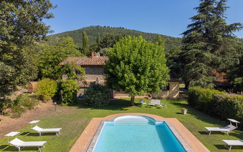 Villa Marconi: Pianta, Acqua, Cielo, Proprietà, Costruzione, Verde, Piscina, Azzurro, Albero, Paesaggio Naturale
