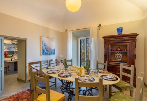 Sunset Sea View, Baratti, Populonia, Wifi, Ac: Table, Furniture, Picture Frame, Window, Interior Design, Wood, Yellow, Building, Chair, Real Estate