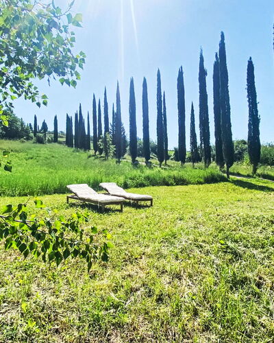 Podere Vetricella: Sky, Cloud, Water, Plant, Swimming Pool, Building, Blue, Azure, Tree, House