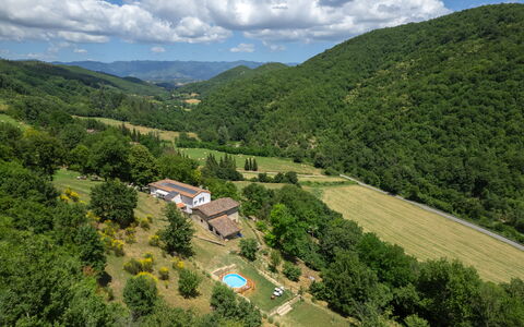 Villa Dei Tigli: Plant, Cloud, Sky, Mountain, Natural Landscape, Tree, Land Lot, Landscape, Plain, Mountainous Landforms