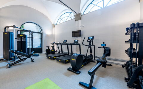Torretta Penthouse: Macchina Per Allenamento, Costruzione, Palestra, Apparecchiatura Esercitazione, Interior Design, Cyclette