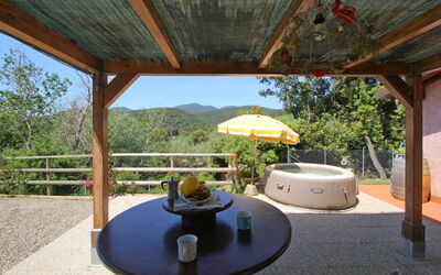 La Casetta: Sky, Plant, Property, Shade, Lighting, Tree, Architecture, Interior Design, Leisure, Landscape