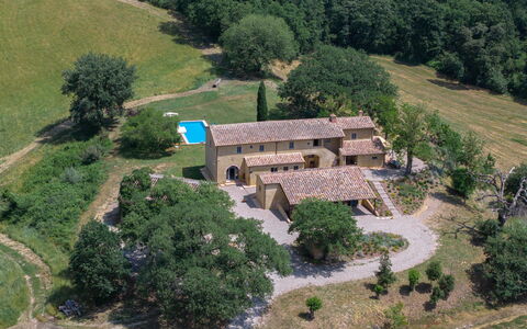 Villa Aiale: Building, House, Home, Residential Area, Roof, Estate, Cottage, Architecture, Farmhouse, Landscape
