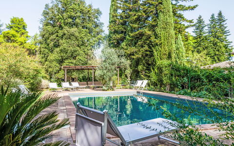 Il Giardino di Eugenia: Water, Plant, Sky, Plant Community, Nature, Tree, Natural Landscape, Botany, Vegetation, Swimming Pool