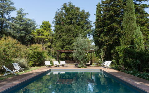 Il Giardino di Eugenia: Water, Plant, Property, Sky, Natural Landscape, Tree, Vegetation, Swimming Pool, Grass, Leisure