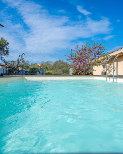 Borgo House In Florentine Hills With Pool: Blue, Swimming Pool, Composite Material, Resort, Water Feature, Eco Hotel, Hotel, Leisure Centre, Villa, Resort Town