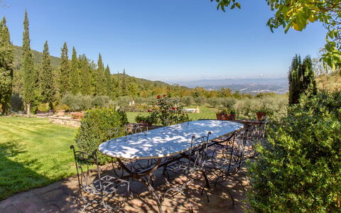 Villa la Felce: Vegetation, Natural Landscape, Landscape, Shrub, Hill, Highland, Plant Community, Land Lot, Hill Station, Groundcover