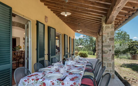 Bellaria: Home, Door, Outdoor Furniture, Cottage, Porch, Estate, Chair, Kitchen & Dining Room Table, Shade, Farmhouse