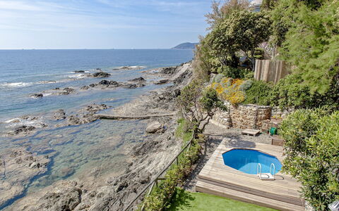 Vistamare: Blu, Acqua, Corpo D'Acqua, Costa, Costiera E Morfologie Oceanic, Roccia, Mare, Riva, Oceano, Baia