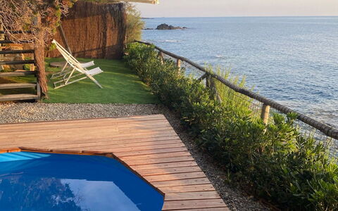 Vistamare: Blu, Acqua, Legna, Mare, Costiera E Morfologie Oceanic, Oceano, Costa, Ricorrere, Piscina, Eco Hotel