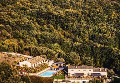 Villa Collinette: Piscina, Zona Residenziale, Paesaggio, Estate, Ricorrere, Insediamento Umano, Visione Globale, Eco Hotel, Fotografia Aerea, Sobborgo