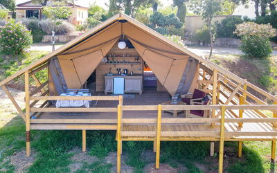 Accommodation:&nbsp;Glampingtent Zeus 500.20