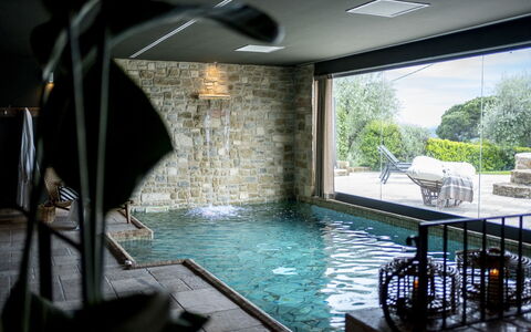 Villa delle Rose: Piscina, Materiale Composito, Ricorrere, Giochi D'Acqua, Design, Hotel, Eco Hotel, Pianta Della Casa, Villa, Cortile