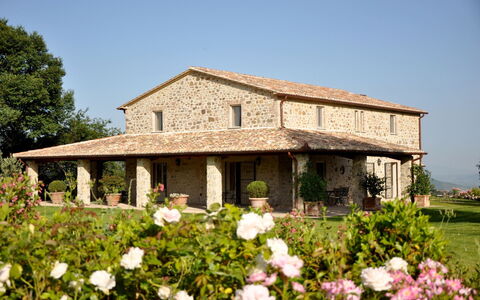Podere Bella Vista: Casa, Casa, Villetta, Tetto, Agriturismo, Porta, Estate, Giardino, Villa