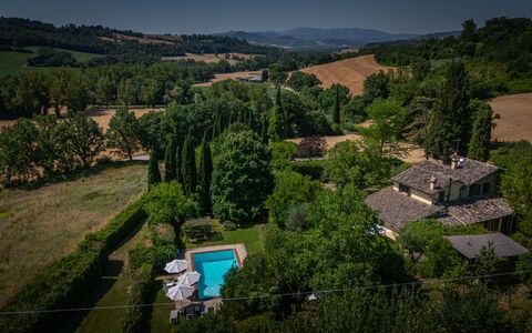 La Piccola Oasi: Tree, House, Residential Area, Home, Estate, Land Lot, Rural Area, Human Settlement, Cottage, Farmhouse