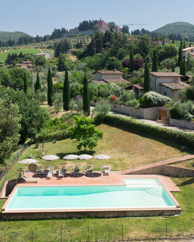 Gaiole in Chianti 915: Hill, Shrub, Estate, Hill Station, Farmhouse, Swimming Pool, Eco Hotel, Hacienda, Garden, Villa
