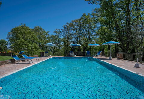 Grace Home, Pool, Wifi, Gambassi Terme: Blu, Piscina, Ricorrere, Mobili Da Esterno, Eco Hotel, Shade, Resort Citta ', Giochi D'Acqua, Landscaping, Villa