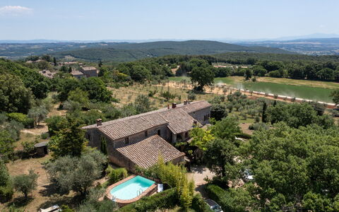 Podere Lorena, 13Th-Century Farmhouse in the Monta: Albero, Vegetazione, Casa, Zona Residenziale, Paesaggio, Tetto, Casa, Area Rurale, Lotto