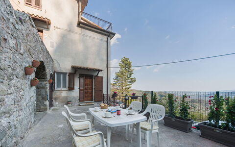Viola: Sedia, Pianta Della Casa, Balcone