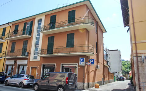Via Nazionale: Building, Window, Town, Automotive Exterior, Neighbourhood, Apartment, Street, Residential Area