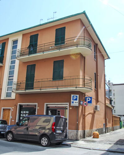 Via Nazionale: Building, Window, Town, Automotive Exterior, Neighbourhood, Apartment, Street, Residential Area