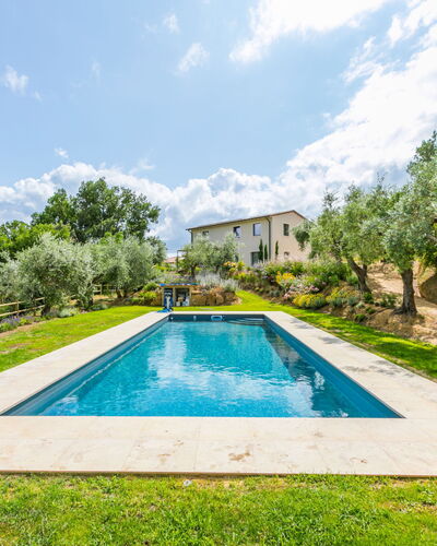 Villa Montisi: Blue, Swimming Pool, Garden, Estate, Landscaping, Backyard, Water Feature, Villa, Hacienda, Farmhouse