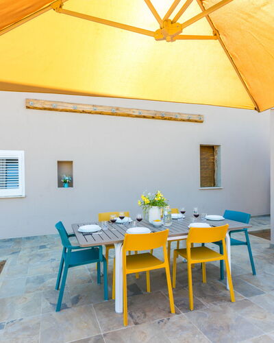 Castagneto Carducci 50: Furniture, Outdoor Furniture, Chair, Flooring, Floor, Table, Kitchen & Dining Room Table, Outdoor Table, Swimming Pool, Resort