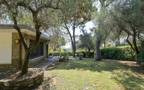 Villa Anna: House, Home, Roof, Cottage, Shrub, Siding, Estate, Farmhouse, Garden, Landscaping