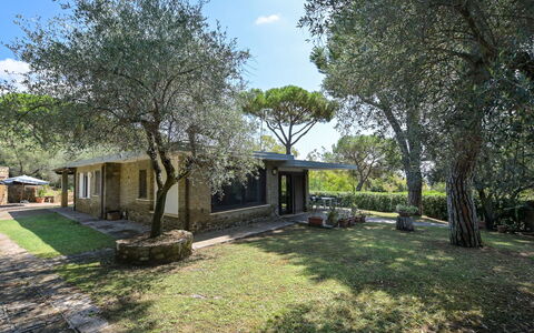 Villa Anna: House, Home, Roof, Cottage, Shrub, Siding, Estate, Farmhouse, Garden, Landscaping