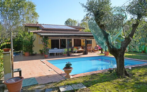 La Sevillana: Piscina, Ricorrere, Eco Hotel, Hacienda, Shade, Estate, Backyard, Villa, Giardino, Cortile
