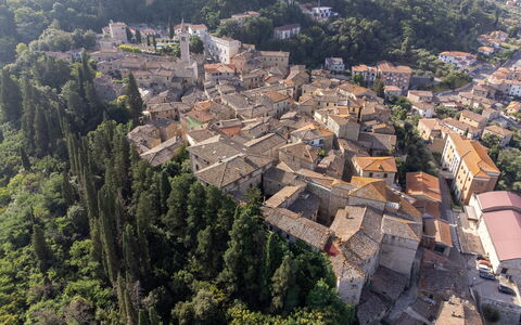 Torre di Serre: Quartiere, Zona Residenziale, Visione Globale, Villaggio, Sobborgo, Fotografia Aerea, Paesaggio Urbano