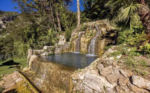 Villa Chiovada: Water, Water Resources, Body Of Water, Nature, Green, Natural Landscape, Vegetation, Rock, Watercourse, Waterfall