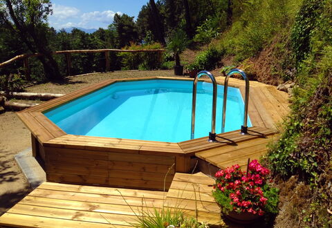 Podere la Botte, Pool, Lari: Legna, Tempo Libero, Piscina, Color Legno, Latifoglie, Backyard, Eco Hotel, Plank, Mobili Da Esterno