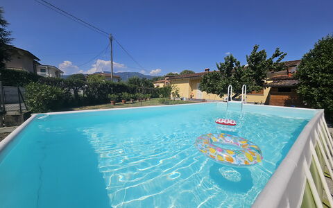Villa Lory: Blu, Piscina, Materiale Composito, Tempo Libero, Ricorrere, Giochi D'Acqua, Hotel, Centro Ricreativo, Resort Citta ', Hacienda