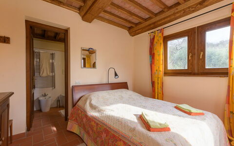 La Valle: Wall, Wood, Interior Design, Bedroom, Bed, Ceiling, Furniture, Home, House, Floor