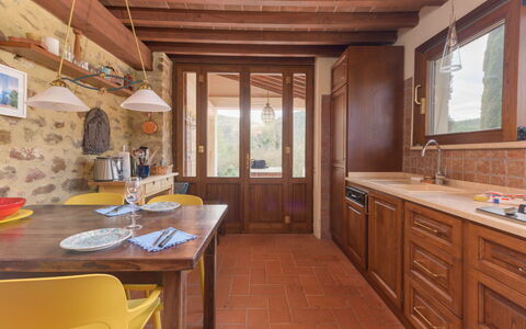 La Valle: Furniture, Interior Design, Flooring, Wall, Wood, Floor, Ceiling, Kitchen, Cabinetry, Countertop